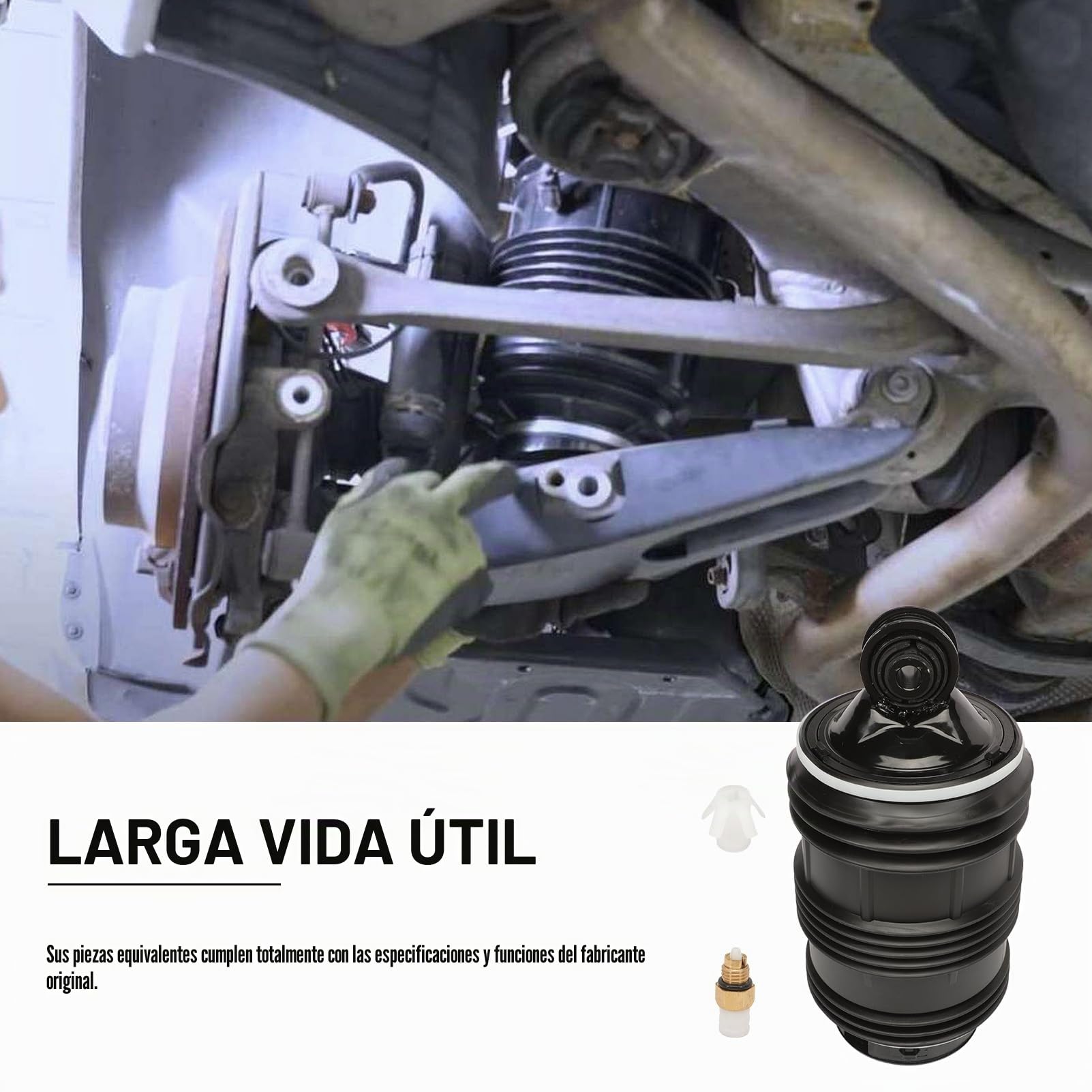 Resorte Neumático Suspensión Neumática Fuelle Balona Trasero 2113200925 Repuesto Para Mer-cedes Clase E W211 S211 Modelo T E320 E350 2003-2009