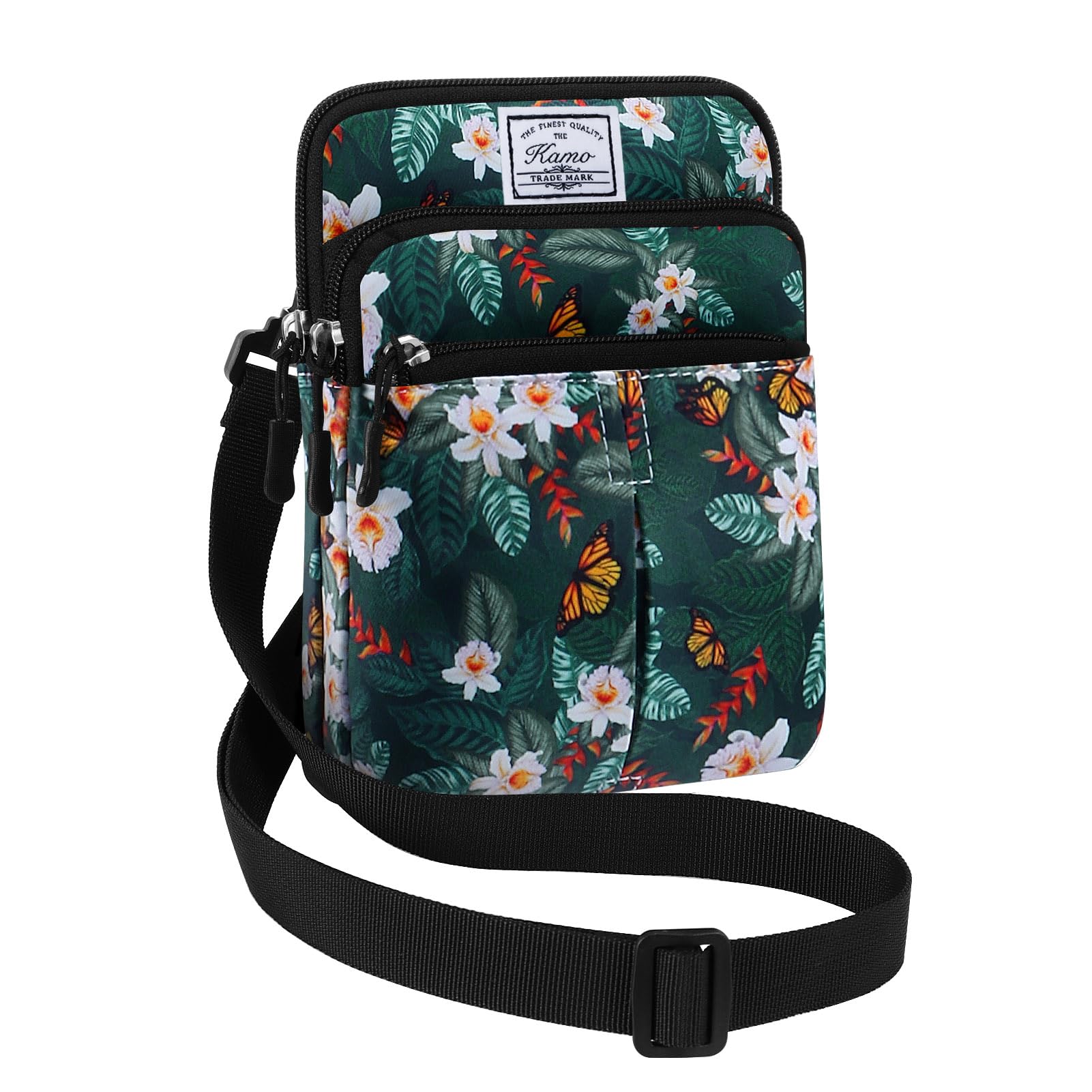 KAMO Multifunction Phone Waist Bag - Diagonal Crossbody Purse for Women & Men