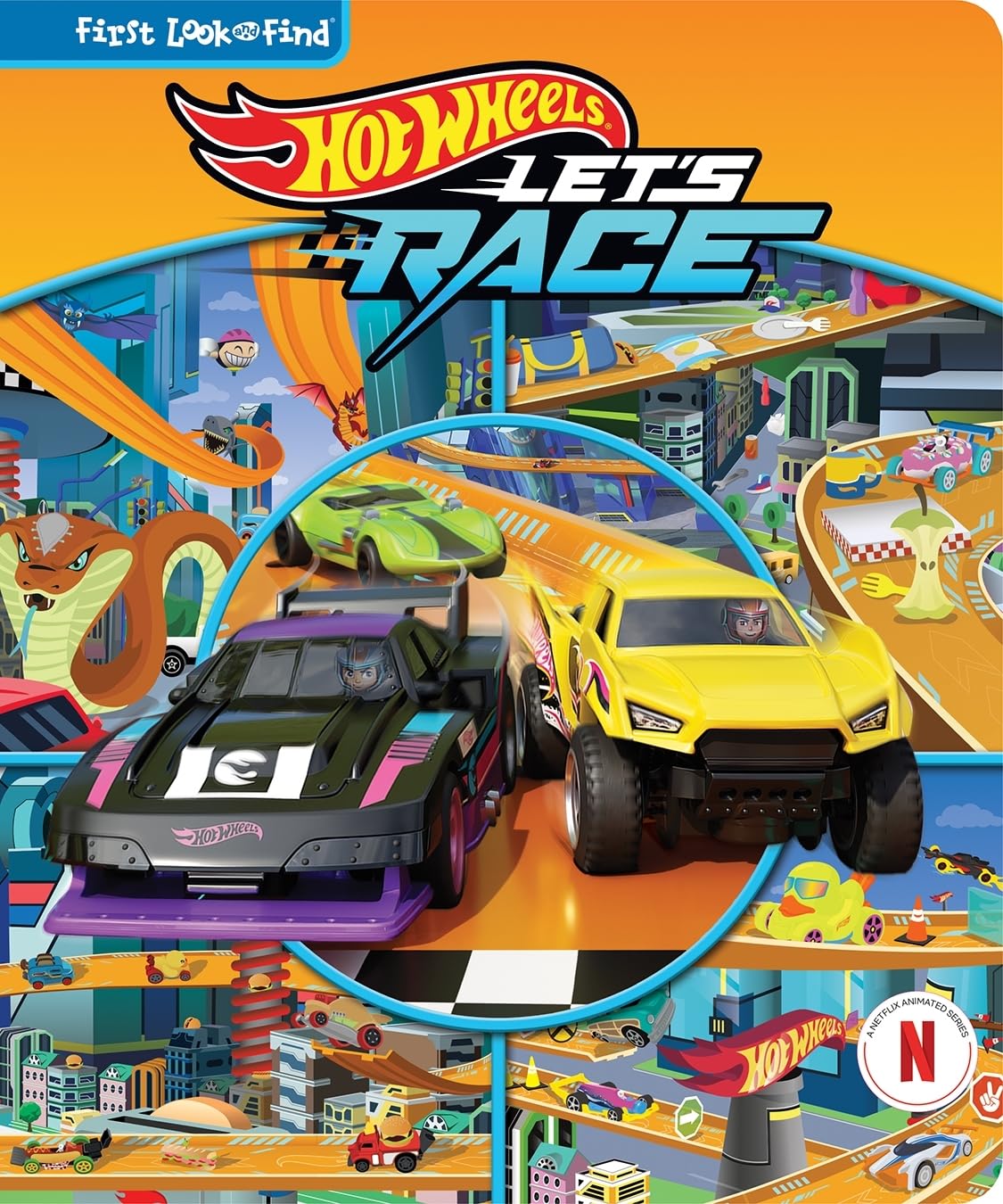 Hot Wheels Let's Race: First Look and Find