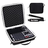 LTGEM Hard Case for Akai Professional MPC One+ MPC One, Travel Protective Carrying Storage Bag with Shoulder Strap and Pouch