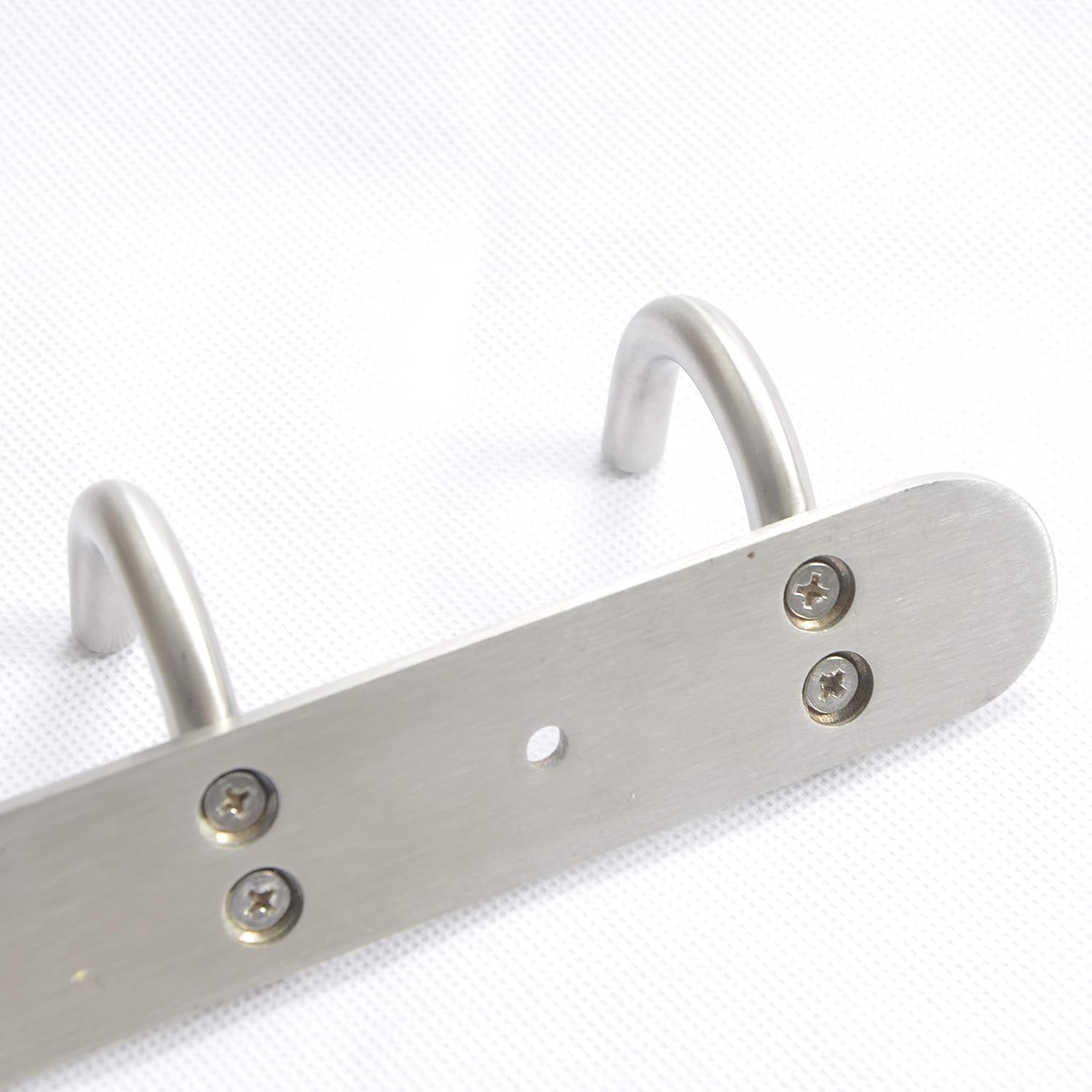 Coat Hook Rack Wall Mounted - Sagmoc Towel Hook Rail with 6 Round Hooks/16-inch/304Stainless Steel Brushed Nickel/Super Easy Installation/Rust and Water Proof/Perfect Home Storage & Organization - Image 4