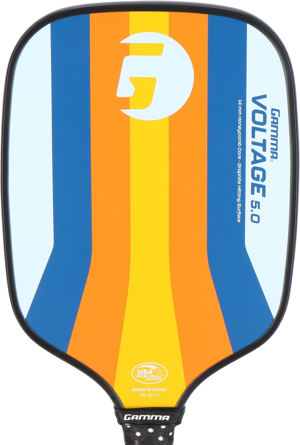 GAMMA Pickleball Paddles, Quantum Series, Micron 5.0, Neutron 5.0, Voltage 5.0, Atomic 5.0, USAPA Approved, Graphite Pickleball Paddle, Polypropylene Core, Honeycomb Grip, Great Feel, More Control - Image 2