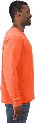 Miniatura 2 de Jerzees Dri-Power Camiseta de manga larga, paquete múltiple, para hombre