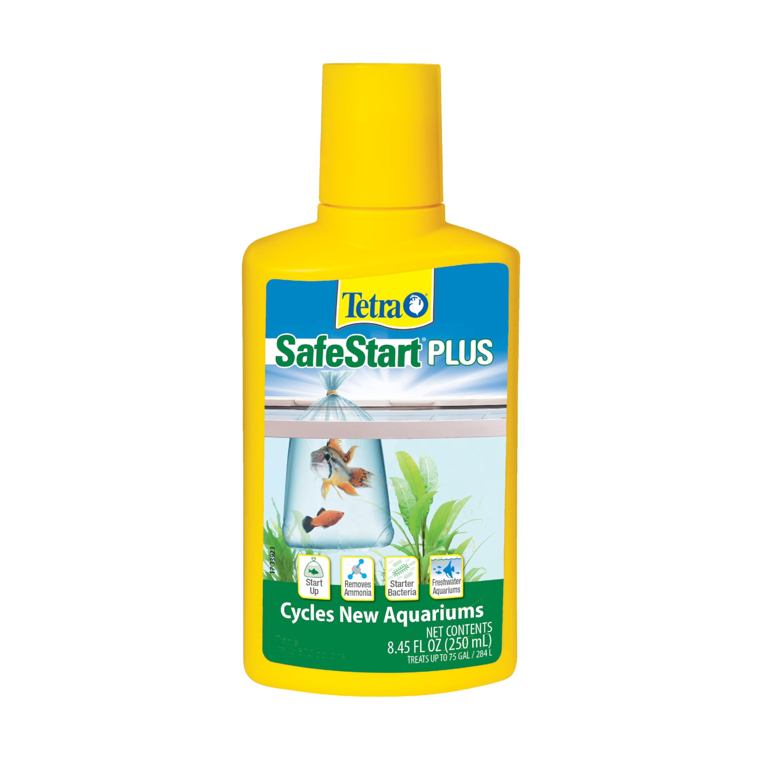SafeStart Plus 250 mL, for Newly Set-Up Fish Aquariums
