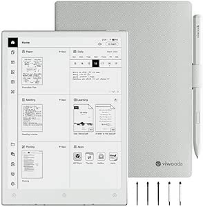 Ma Tablette De Lecture VIWOODS AiPaper Mini 8.2'' AI Tablette Note Manuscrite Avec Tablette Prise De Note Manuscrite
