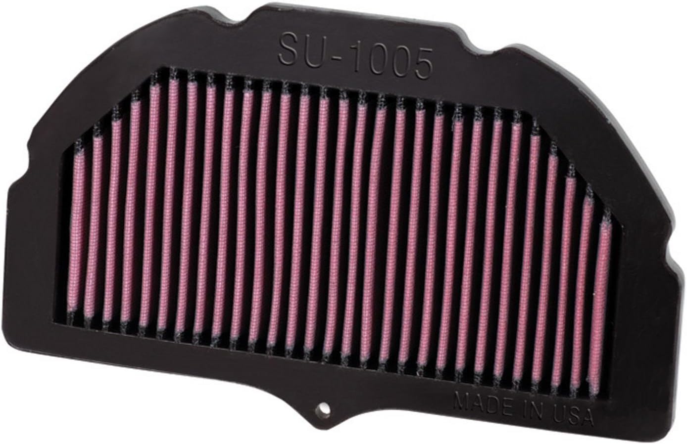 High-Flow Original Lifetime Engine Air Filter: Increase Power & Accerlation, Washable, Premium, Replacement Air Filter: Compatible with 2005-2008 Suzuki: GSXR1000, SU-1005