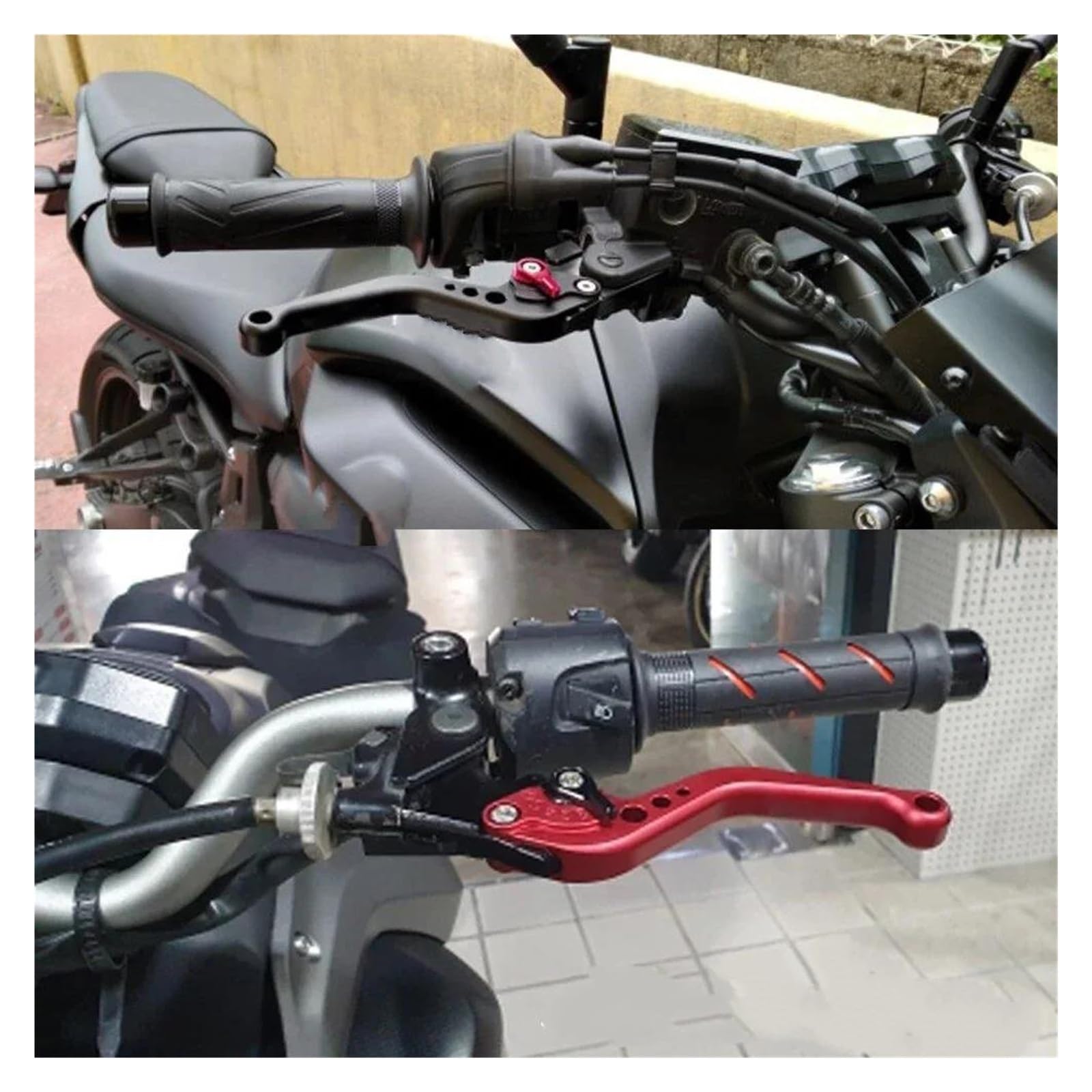 Leve Manubrio Per MSX 125 Per MSX125 Per GROM 2014-2024 Maniglia Regolabile Leve Di Protezione Leva Del Freno Del Motociclo Leva Di Frizione Set Leve Freno Frizione(8)