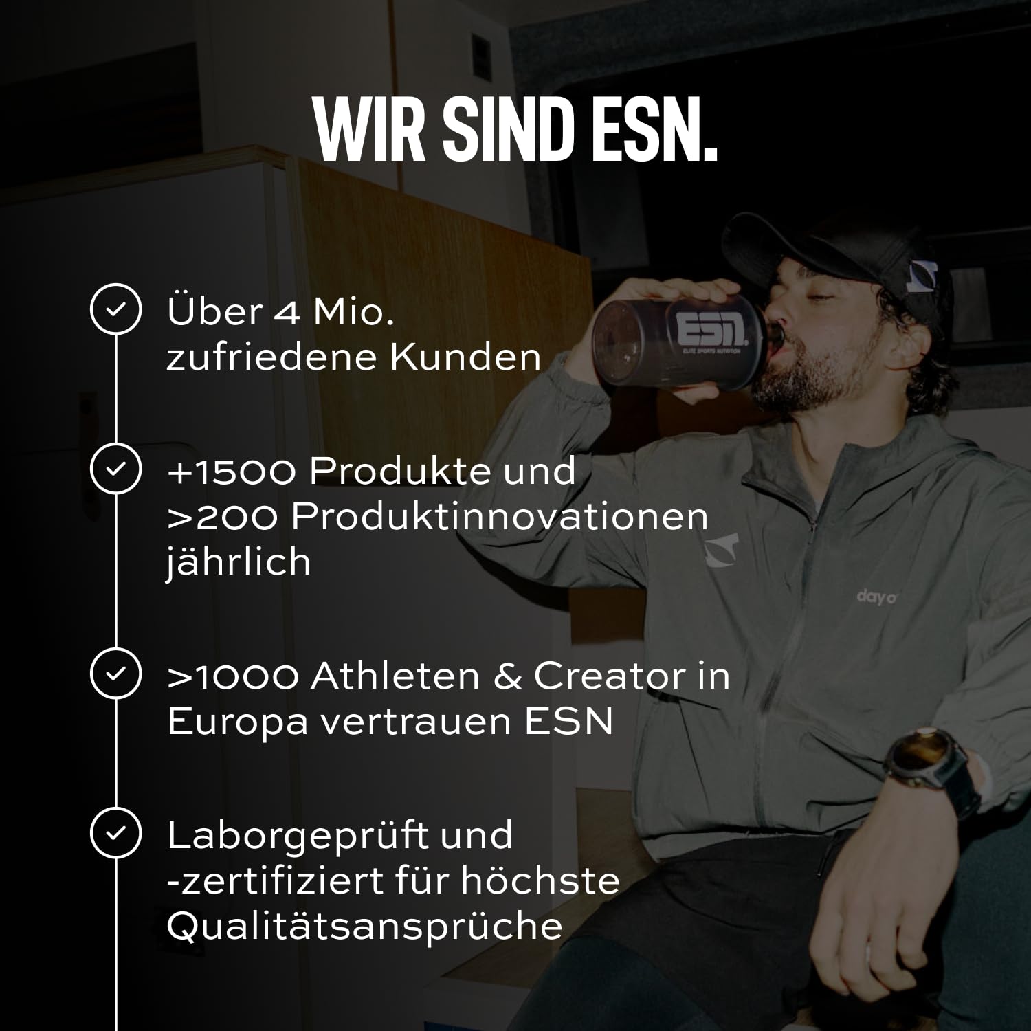 ESN Omega-3, 300 Kapseln + Vitamin D3 + K2, 120 Kapseln | Bundle aus hochdosiertem Fischöl, Vitamin D3 und K2
