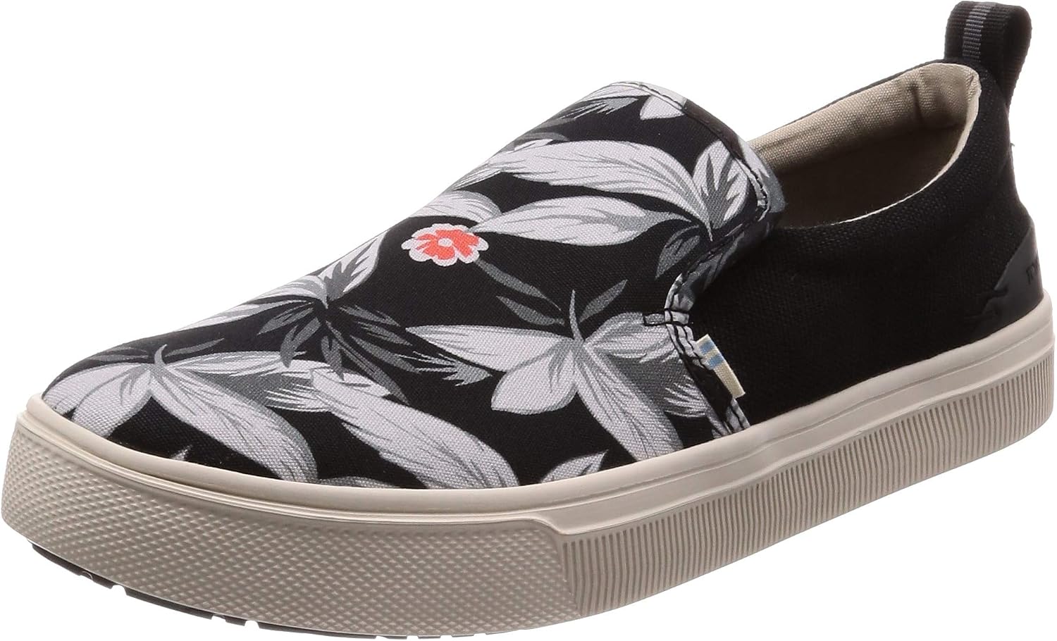 Black Floral Print