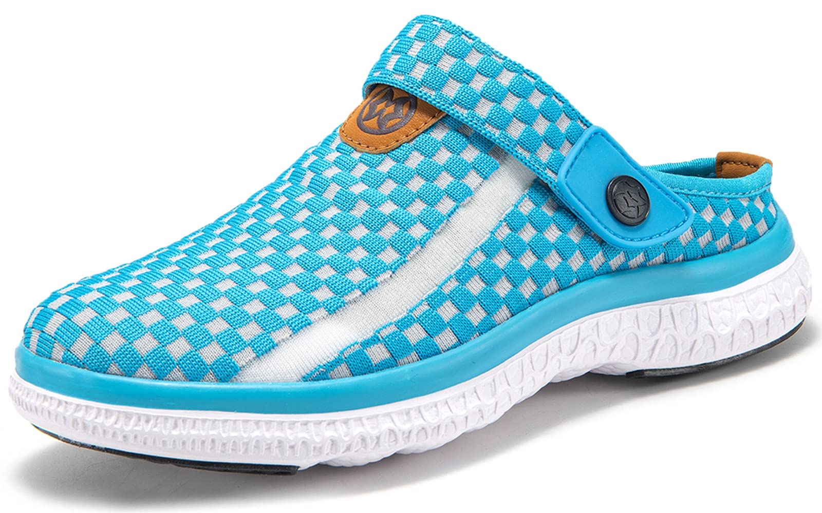 Zoccoli Sabot Uomo Donna Spiaggia Giardino Pantofole Maglia Traspirante Clogs Scarpe da Mare Estate Sandali Antiscivolo Piatto Ciabatte