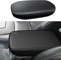Vista 11 de sportuli Cubierta de Consola Central Funda de Cuero Antiarañazos para Reposabrazos de Repuesto para Accesorios Jeep Grand Cherokee 2011-2020 2021