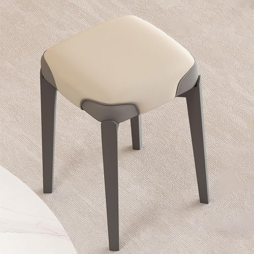 Miniatura 11 de Sillas de comedor de madera maciza, silla de cocina apilable, sillas de comedor, silla acolchada Simplicity, estructura de mortaja y espiga para