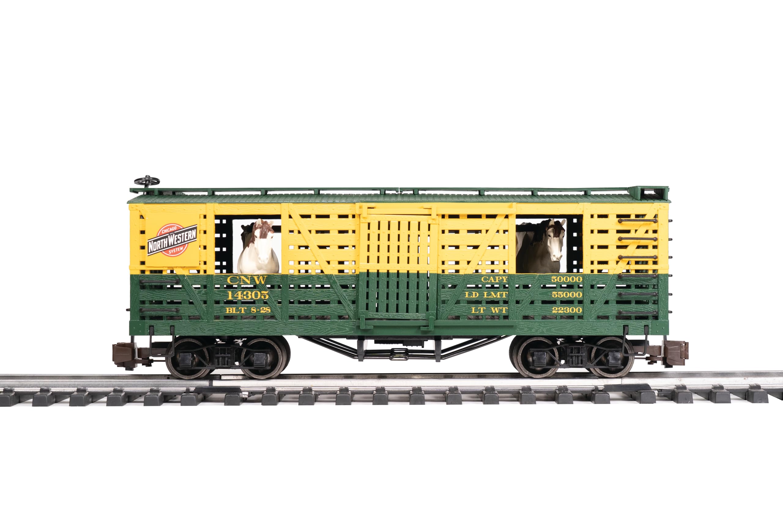 Coche Animado D&rgw W/ganado - Escala Grande G | Envío Gratis