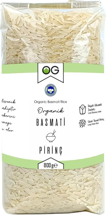 Og Natural Organik Basmati Pirin  800 Gr