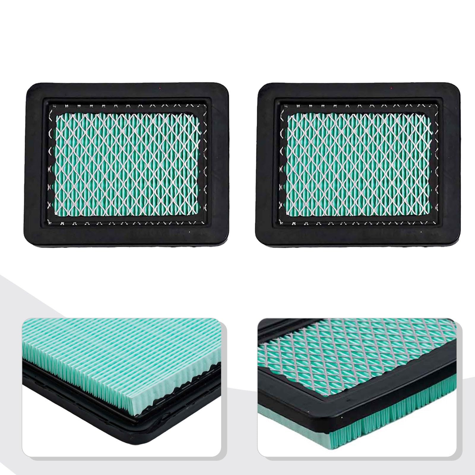 Serenophile Replacement Air Filter for Honda HRX 537, HRX 476, HRB 535, HRB 475, HRB 425, HRD 536, IZY 53, HRG 536 Lawn Mowers – 2-Pack, Cotton Filter, 133 x 113 x 20 mm