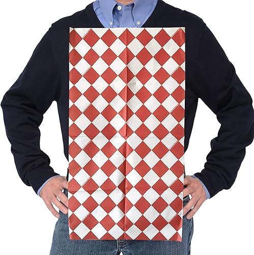 Miniatura 12 de Baberos desechables NEATSHEETS para adultos, niños y personas mayores Servilletas adhesivas para comer, uso personal, cuidado del hogar y negocios