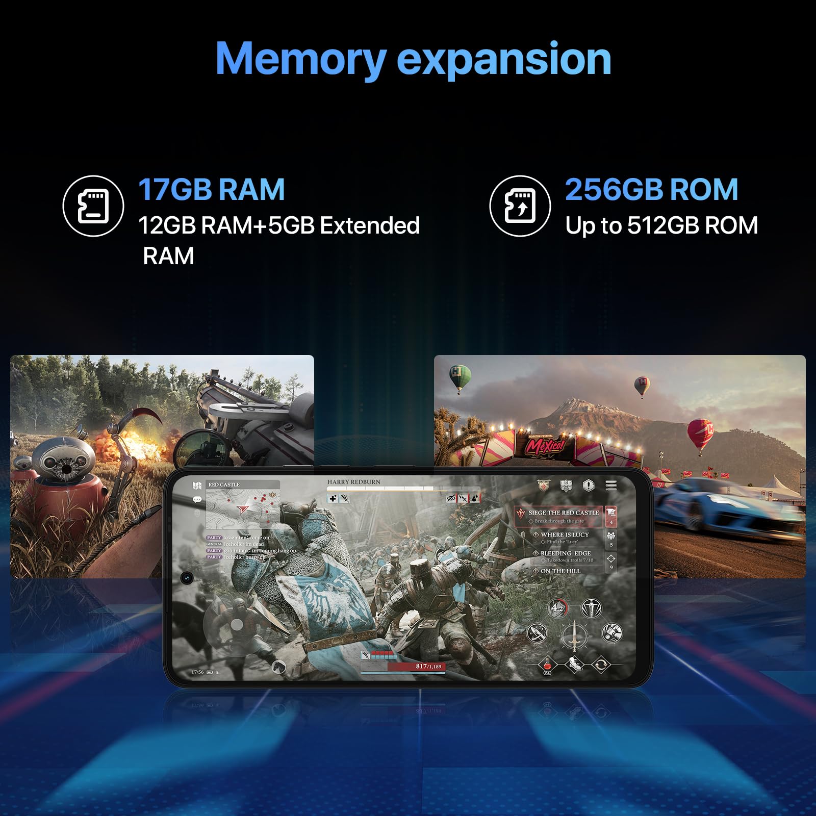 UMIDIGI A13 Pro Max 5G Mobile Phone (2024),17GB+256GB/512GB