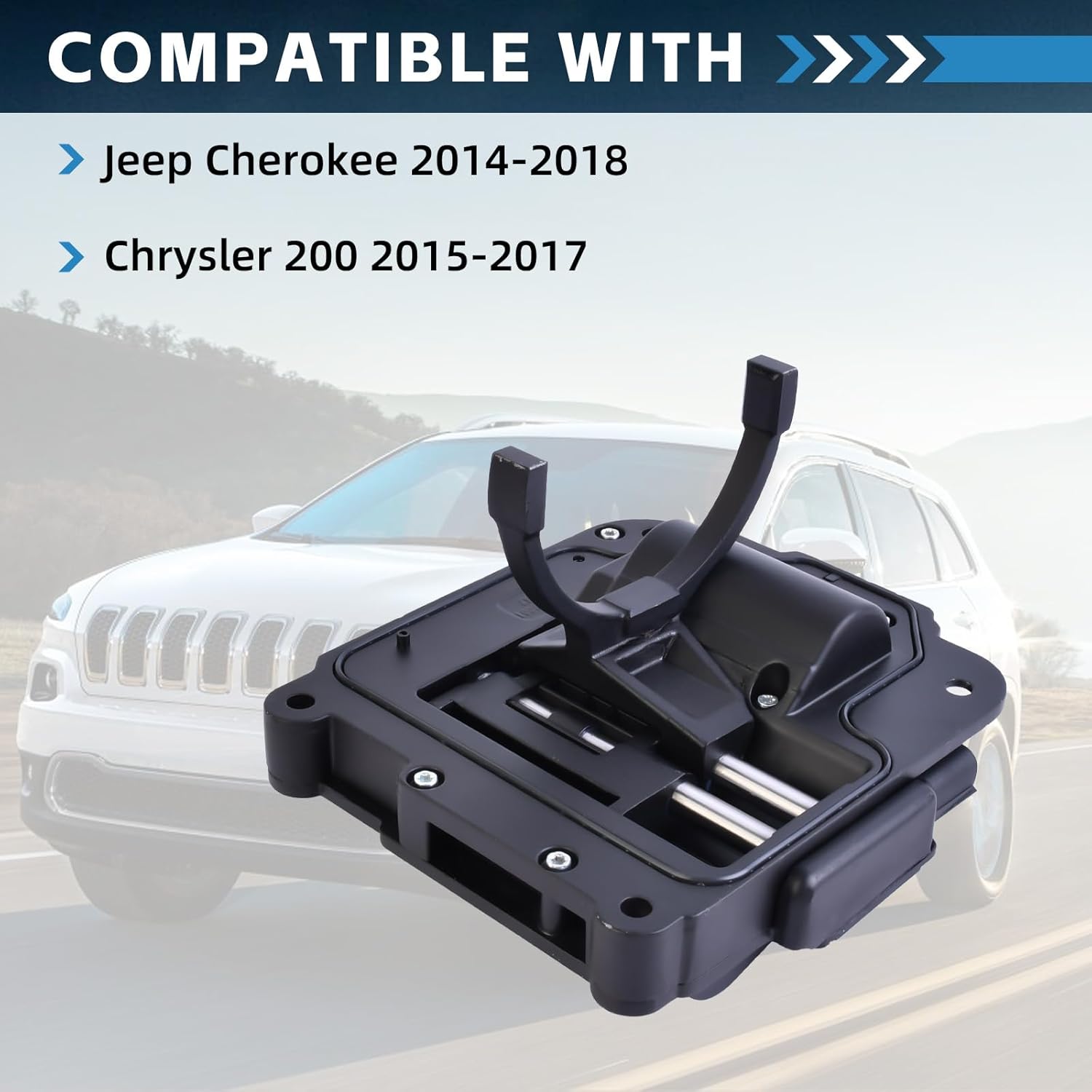 68321285AE Transfer Case Actuator Motor Compatible with Jeep Cherokee 2014-2018, Chrysler 200 2015-2017 Replace 68224165AA 68321285AD 68224165AB 68224165AC