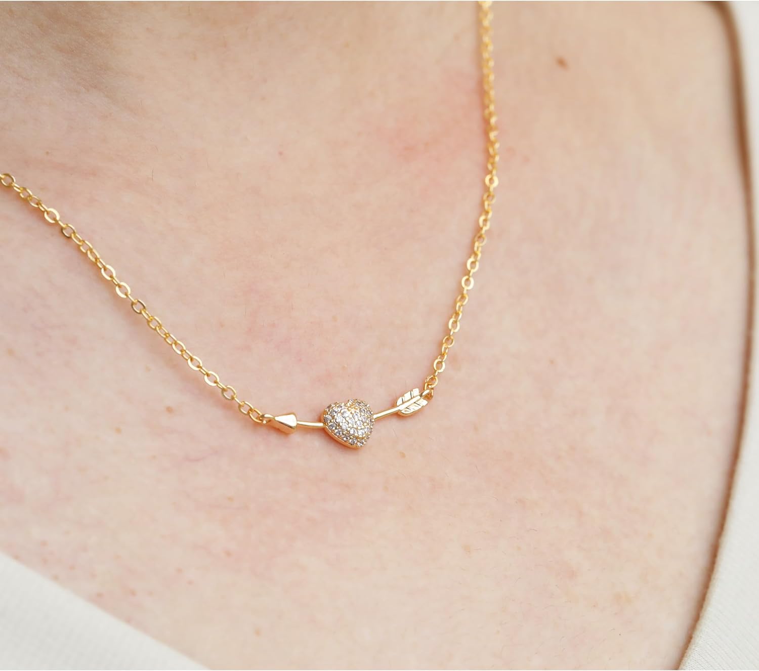 Golden Necklace for Women Virgin Mary Angel Butterfly Necklace Sister New Mom Friendship Necklace Birthday Christmas Gift - Image 5