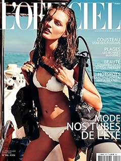 ART.COM Wall Art Print L'Officiel, June 2010 - Ali Stephens Porte un Maillot de Bain en Polyamide et ?lasthanne, Chlo? by Martin Lindell, 18" x 24"