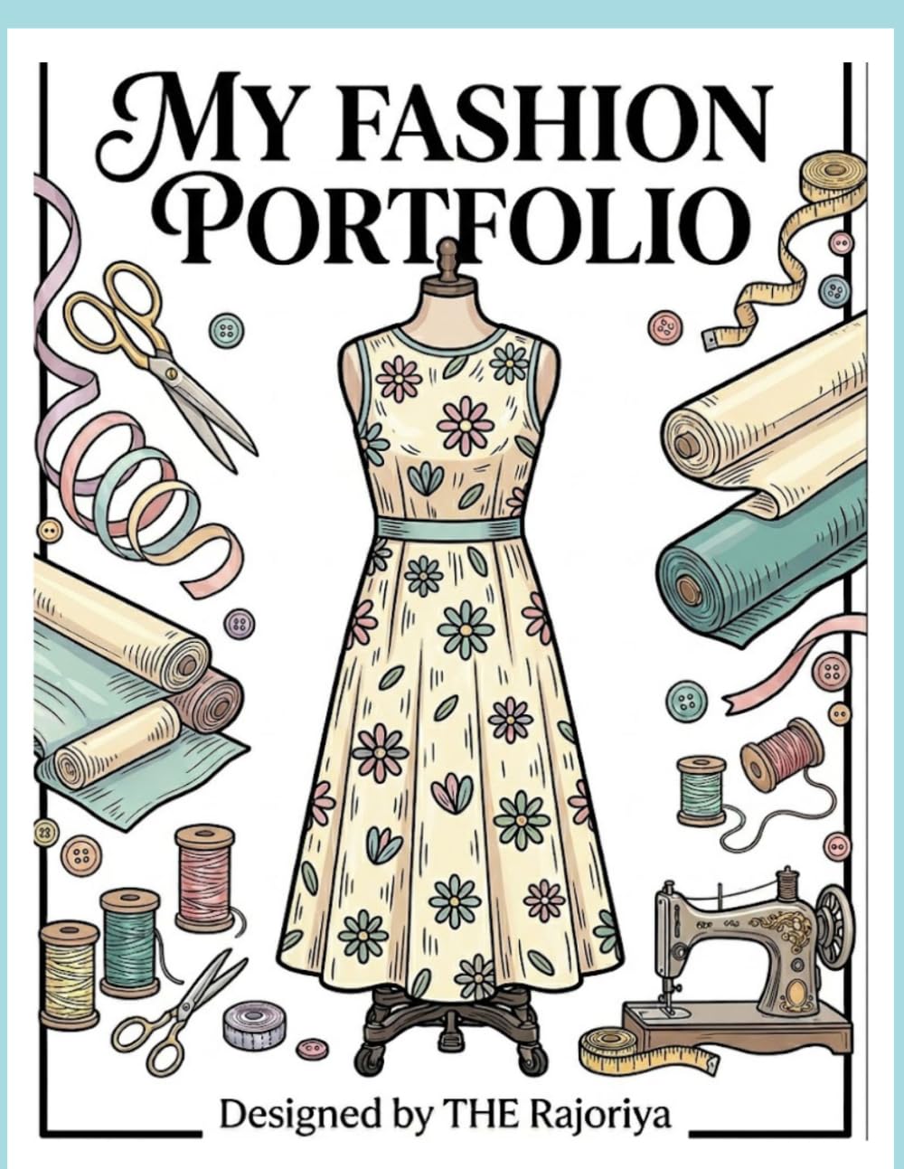 MY FASHION PORTFOLIO: Designer s sketchbook and style guide