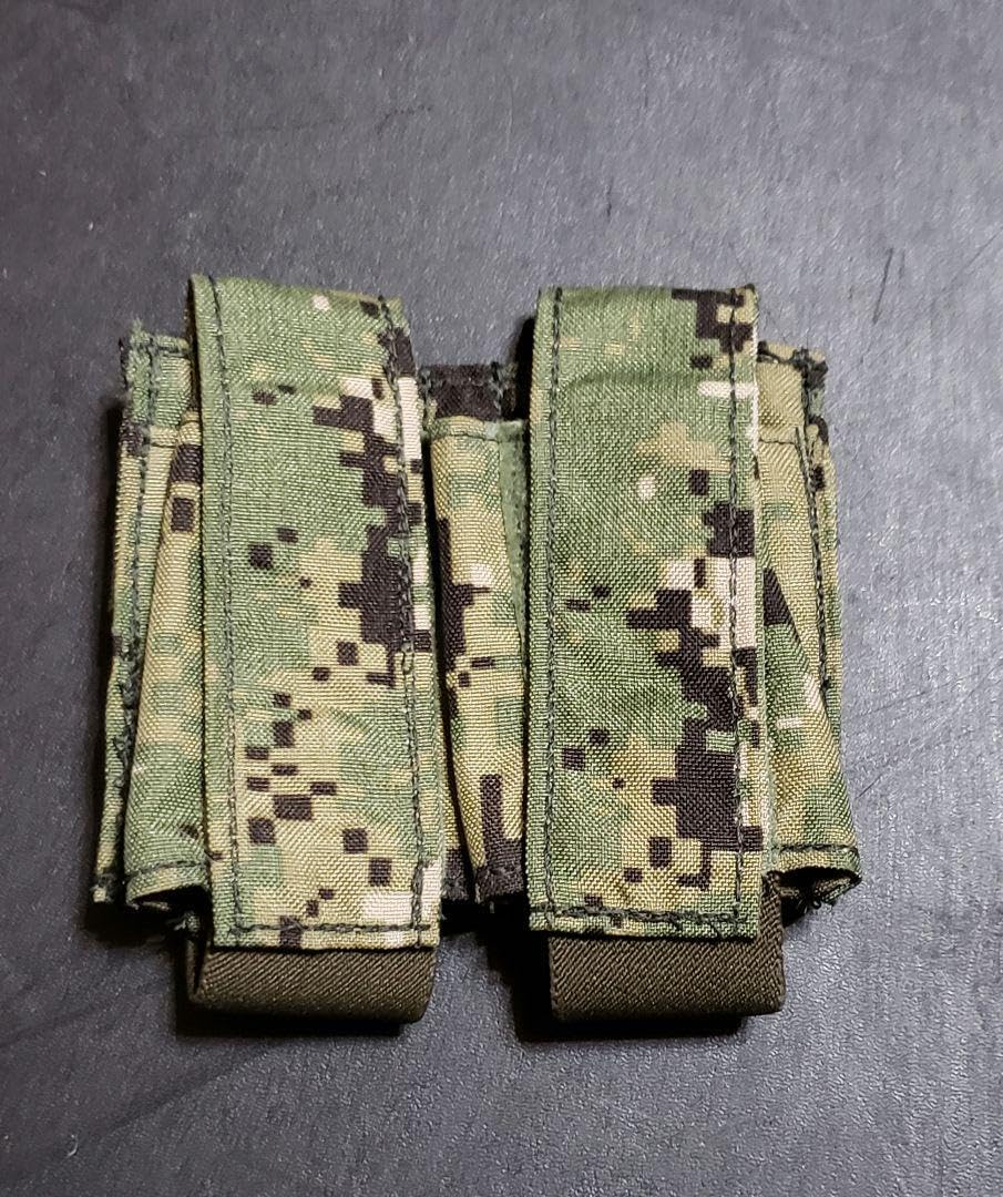 実物】EAGLE ダブルマガジンポーチ マルチカム 米軍放出品 SOFLCS