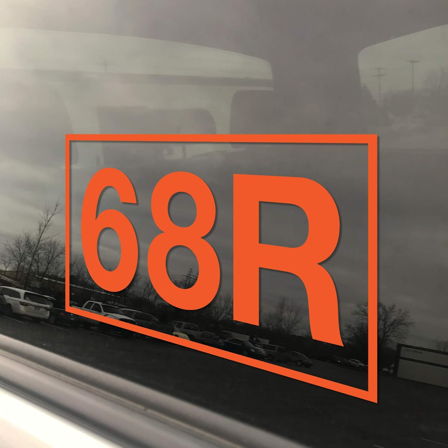 10-Pack Army MOS 68R Veterinary Food Inspection Specialist Window Decal Free Lifetime Replacement. 3" x 5" Heavy Duty Die Cut Vinyl Veteran Bumper Sticker. (Orange)