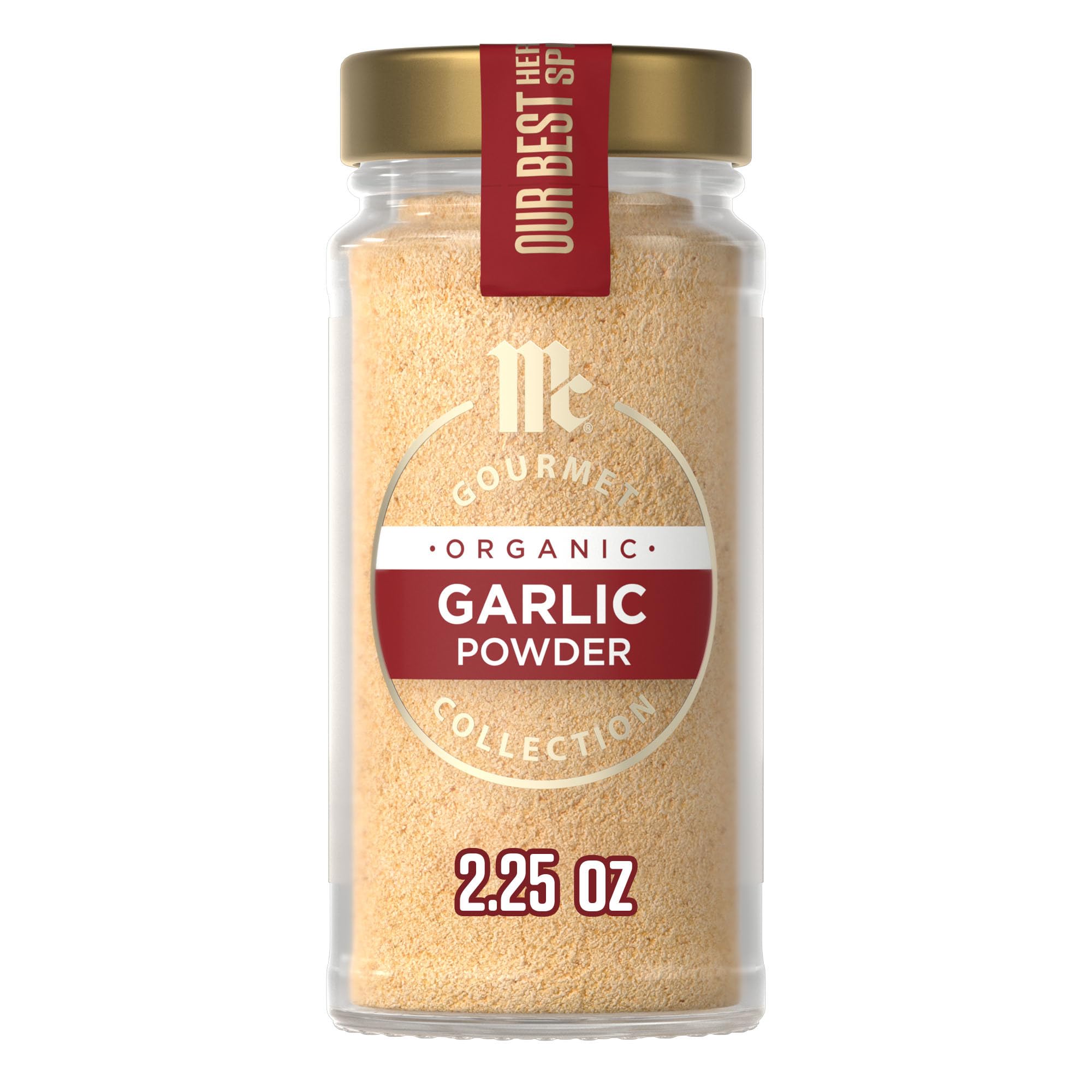 McCormick Gourmet Organic Garlic Powder, 2.25 Oz