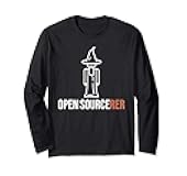 Funny Open Source Sourcerer - Great Programmer / Coder Joke Long Sleeve T-Shirt