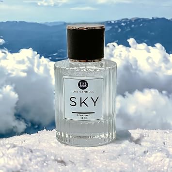 Sky Luxury Designer-Inspired Perfume Clean Ingredients Inspired by Cloud Made In USA 50 ML Decorative Bottle Gorgeous Scent Non GMO Vegan Jasmine Vanilla