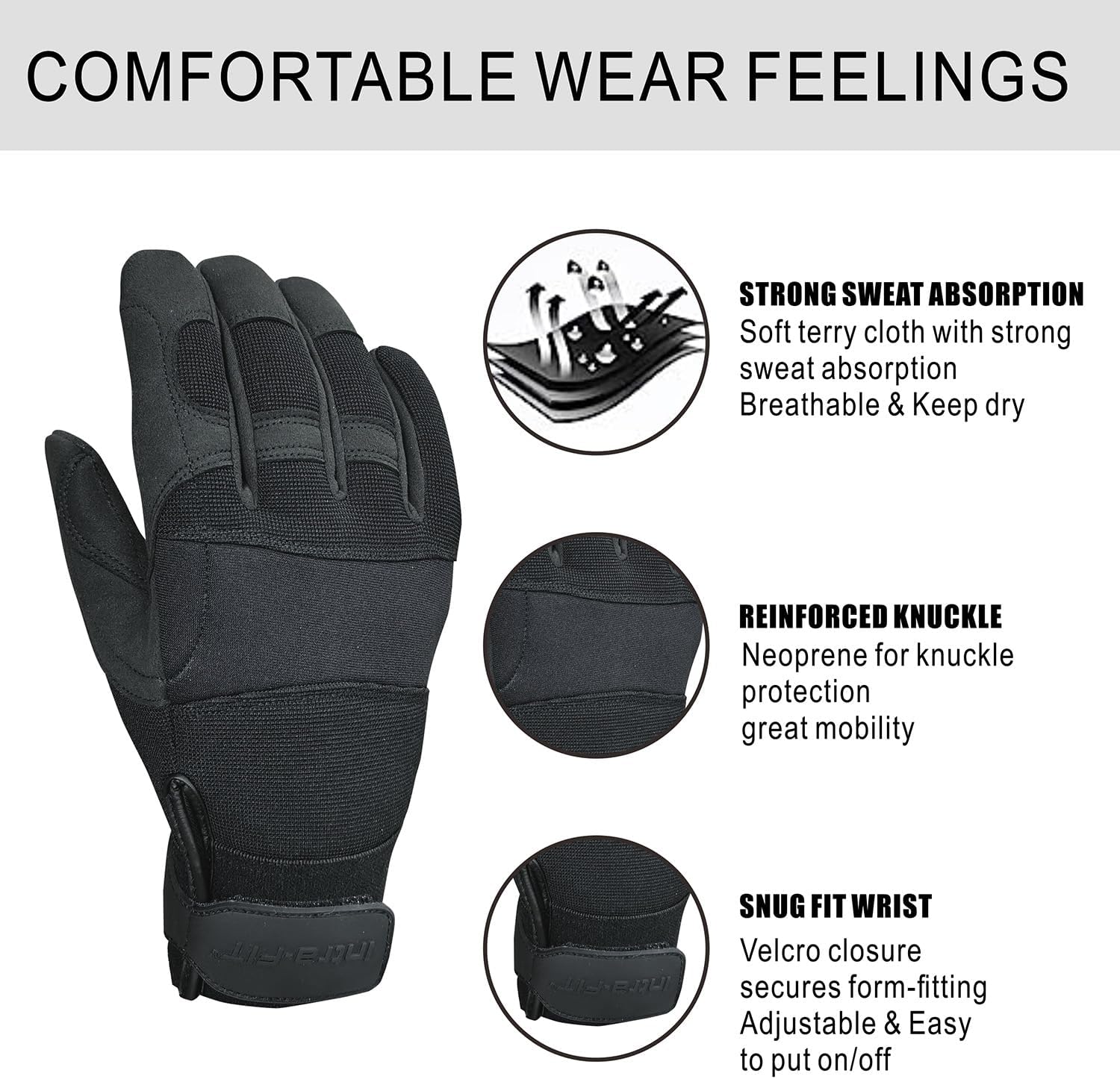Needle Puncture & Thorn Proof Gloves, Level 3 Needlestick Resistant, A9 Cut Resistant Gloves