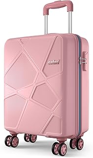 Pentagon Pro 8 Wheels 55cm Cabin Size Trolley Bag, Hard Case Polypropylene, 360º Wheeling Small Carry-on Luggage, Suitcase for Travel, Trolley Bags fo