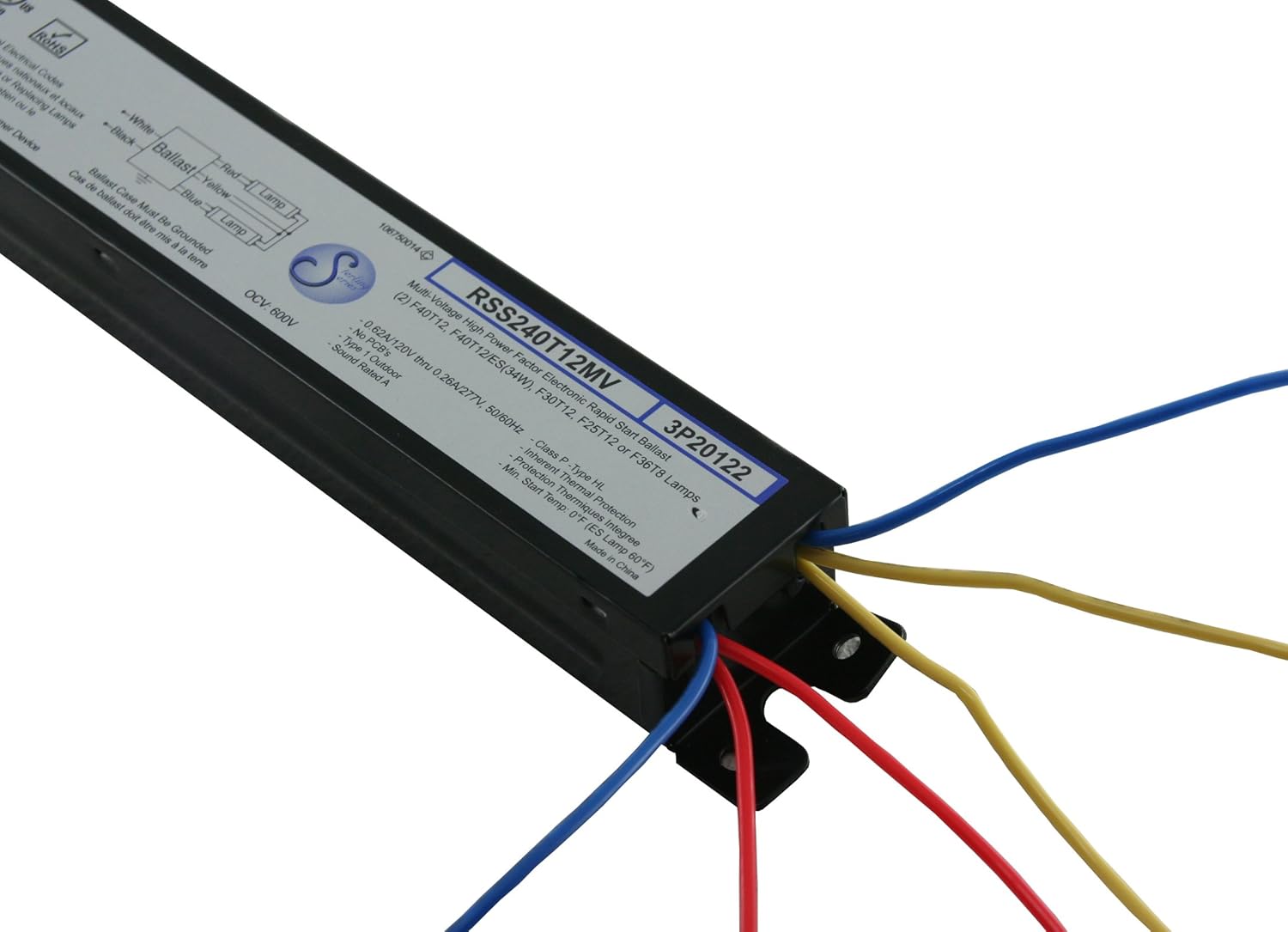 Buу 1 gеt 1 Robertson 3P20122 RSS240T12MV /A Fluorescent eBallast for 2 F40T12 Linear Lamp, Rapid Start, 120-277Vac, 50-60Hz, Normal Ballast Factor, HPF (Successor to Robertson 000791 RSS240T12MVIP) Lіmіtеd Stосk Robertson 3P20122 RSS240T12MV /A Fluorescent eBallast for 2 F40T12 Linear Lamp, Rapid Start, 120-277Vac, 50-60Hz, Normal Ballast Factor, HPF (Successor to Robertson 000791 RSS240T12MVIP)