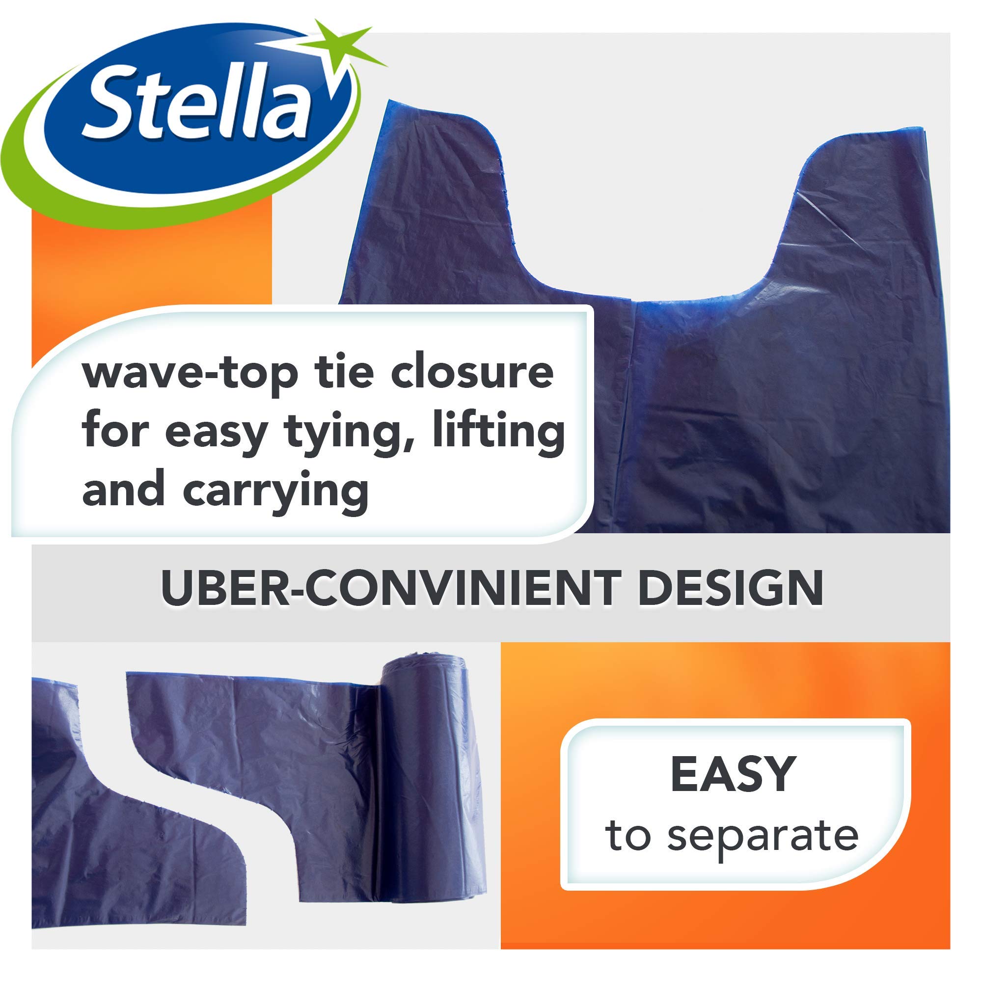 Stella pack Bundle Sacchi per Spazzatura Resistenza Ecologica