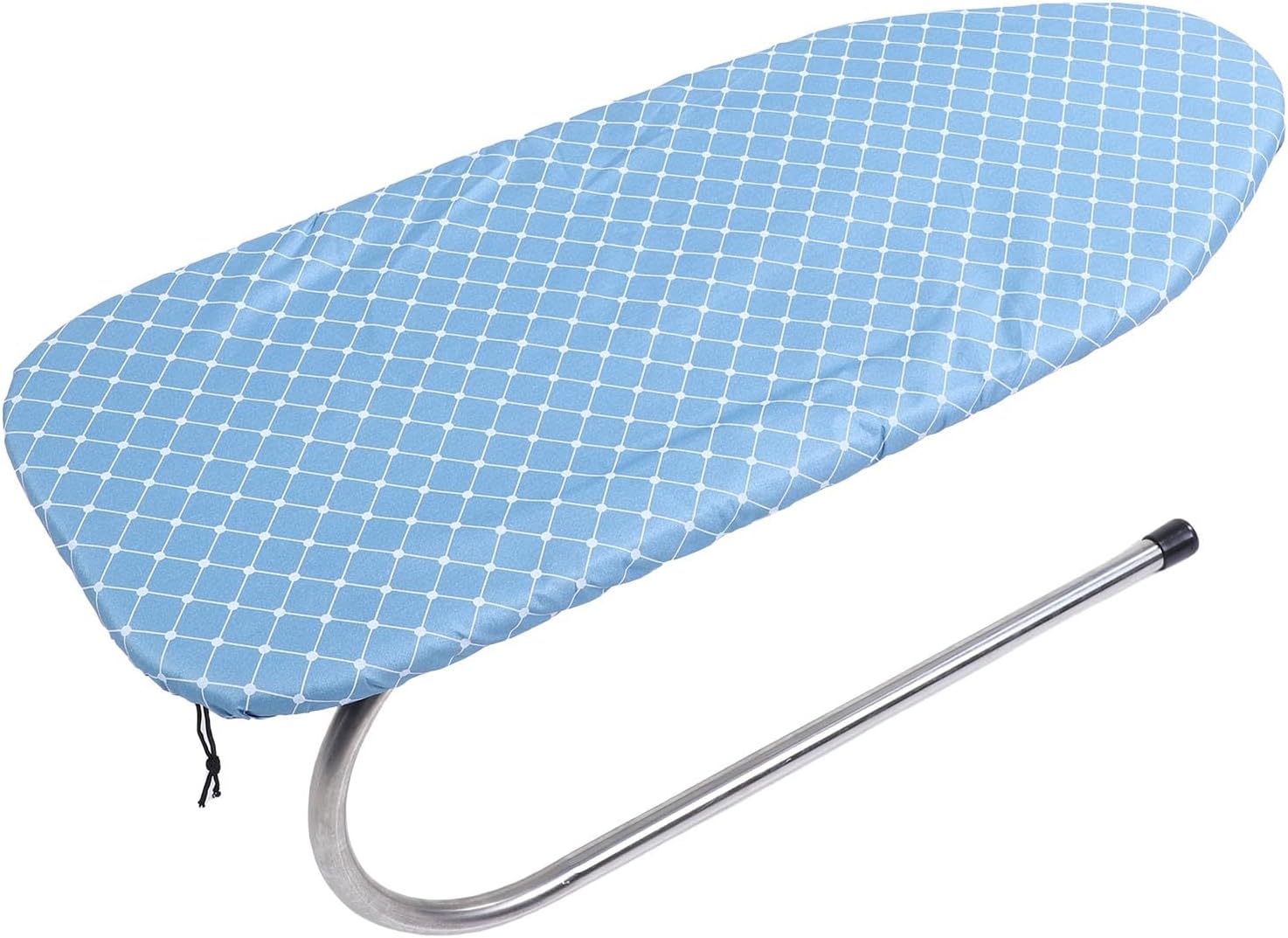 Tabletop Ironing Board, Mini Folding Ironing Board, Removable Cotton Cover with Stainless Steel Frame, Ideal for Laundry Room, Apartment, Dorms & Sewing,
