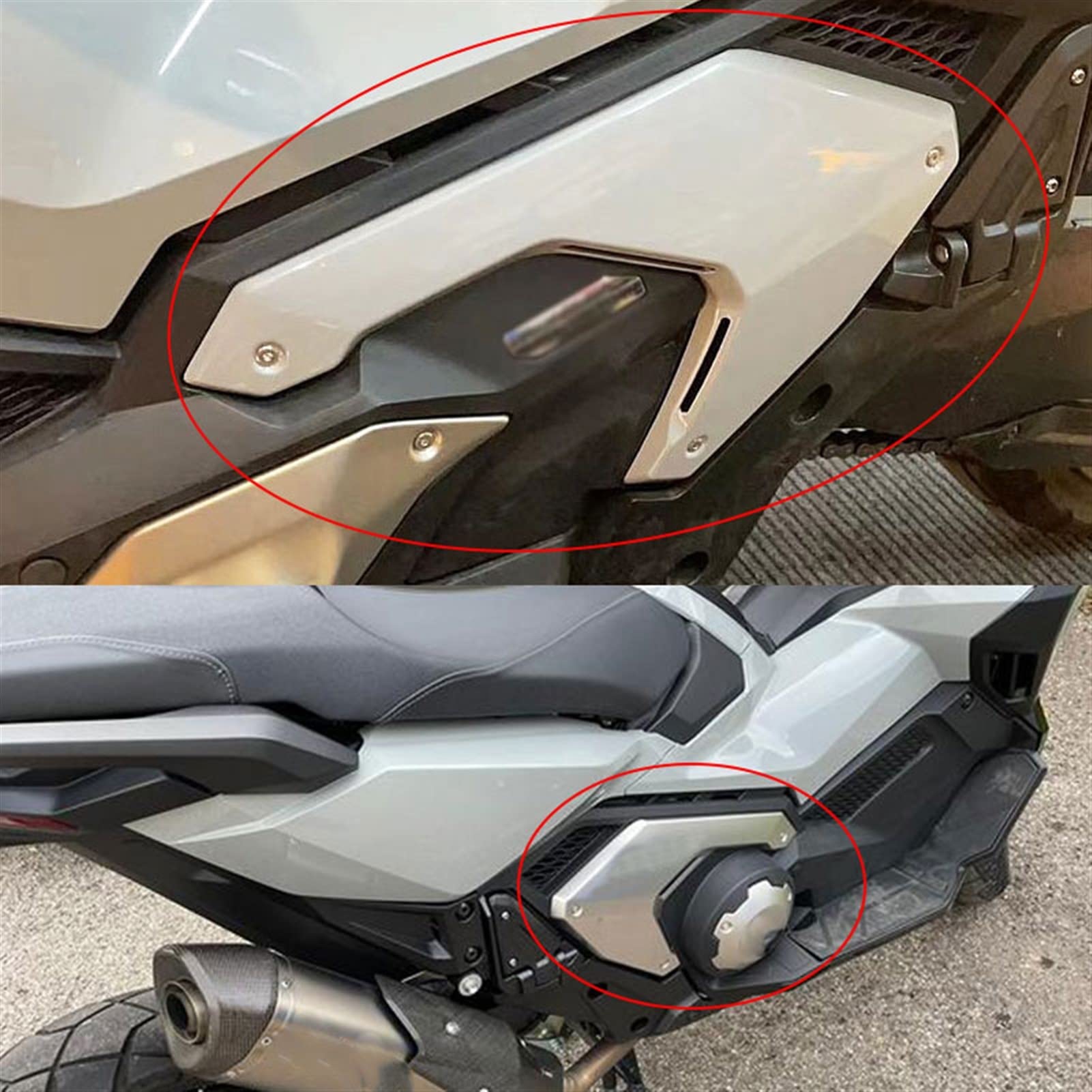 Carenature Laterali Per Honda X-ADV 750 2021-2023 | Copertura Antipolvere, Accessorio Estetico | In Plastica ABS