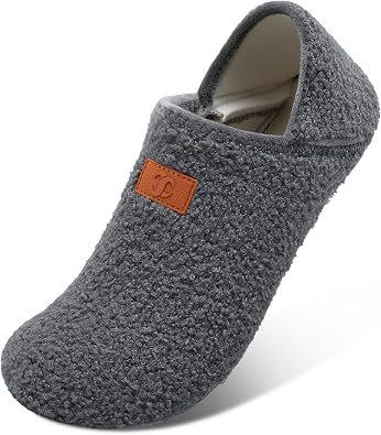 Unisex Adults Rubber Sole Slippers