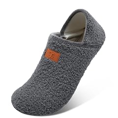 Scurtain Unisex Adults Rubber Sole Slippers
