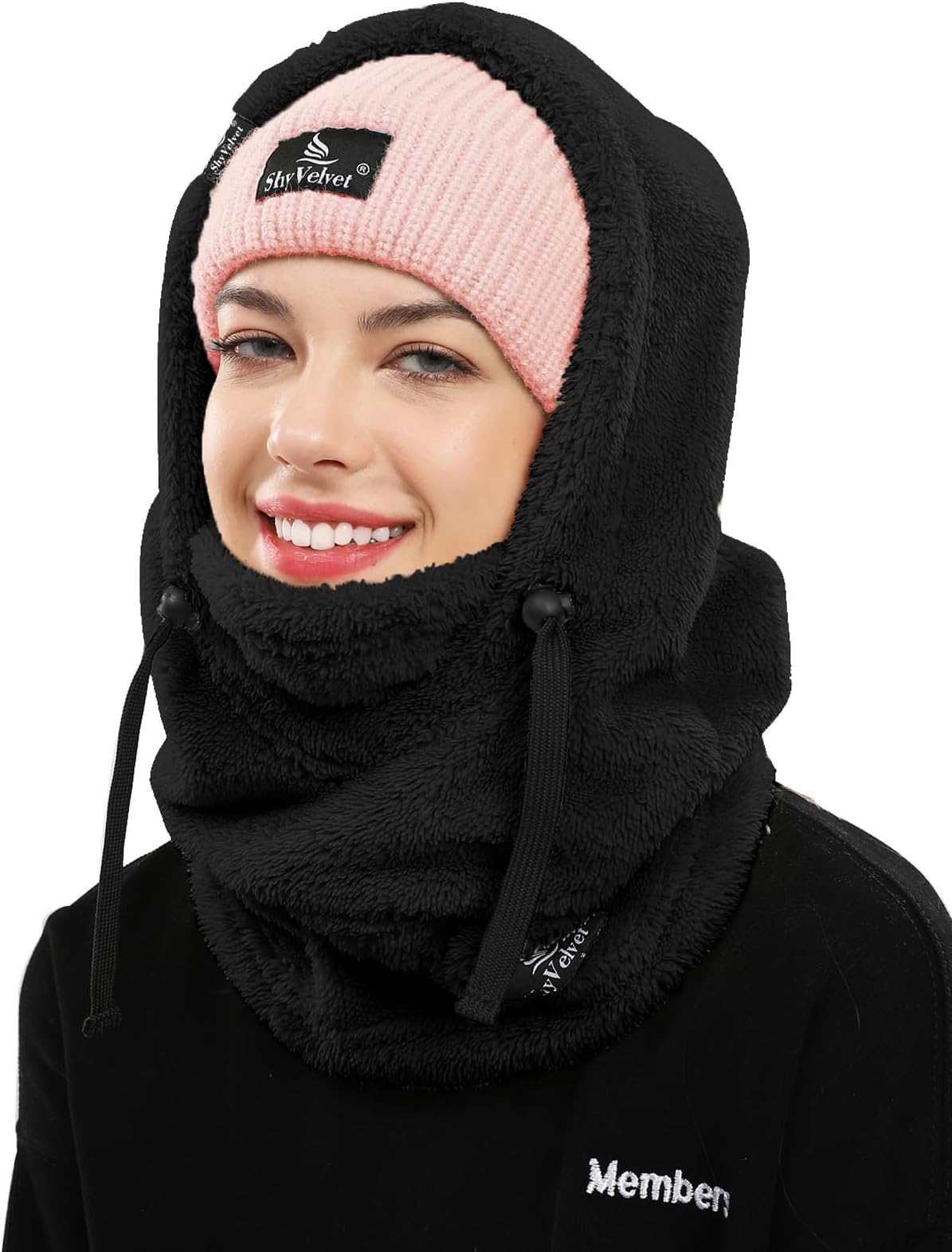Thermal Balaclava Unisex Wind-Resistant Ski Mask Fleece Cycling Motorcycle Balaclava Men Face Coverings Women Cold Weather Face Mask Female
