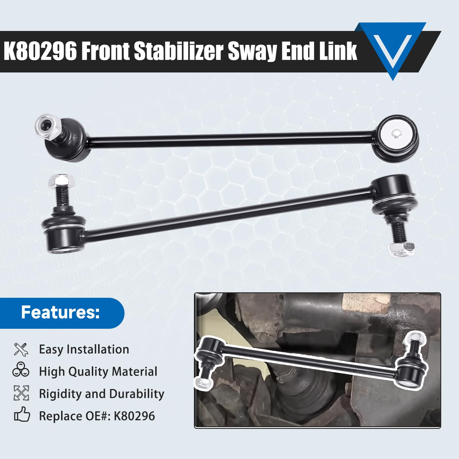 Amazon.com: K80296 Sway Bar Links Fit For Ford Escape 04-12;Mazda
