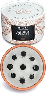 Explorer Sample Set | 9-Piece Perfume Gift Set | Discovery Kit with Eau de Parfum, Body Oils, & Home Fragrances | Try Before You Buy | Holiday Gift Set | Hypoallergenic | Long-Lasting Scents
