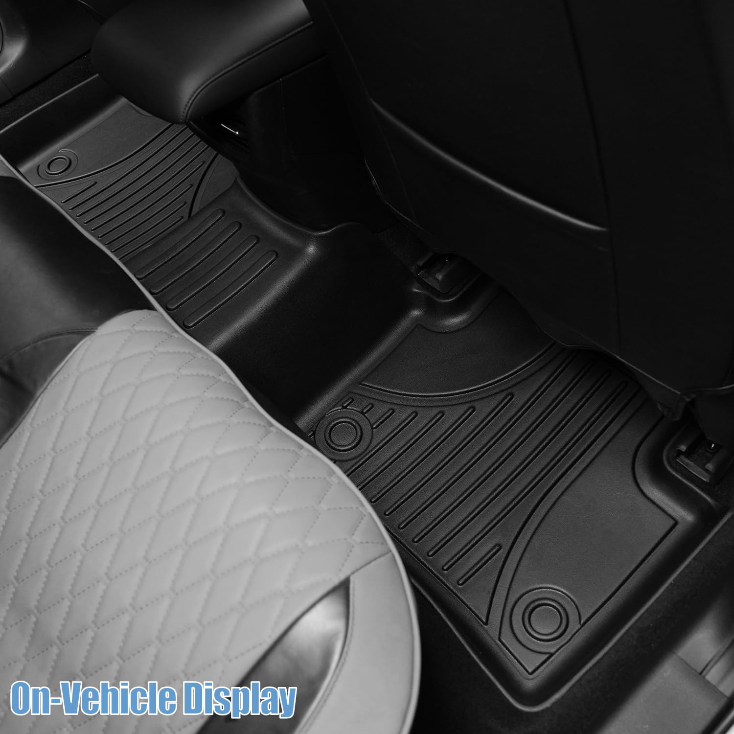 Original Floor Mats for 2019-2025 Mazda 3 All Models - Custom Fit TPE Floor Liners - All Weather — view 5