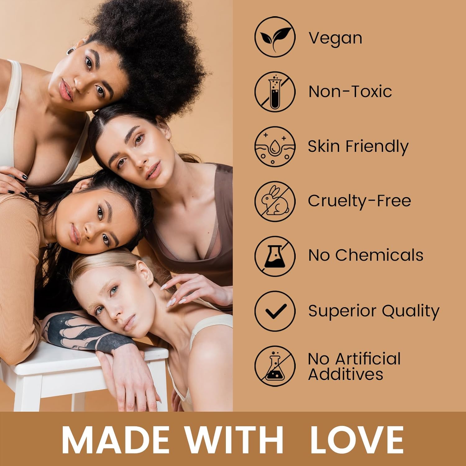 Camel Milk Anti Wrinkle Face Moisturizer for Women - 130g/4.586fl.oz - Anti Aging Facial Cream for Glow Glass Skin, Dark Spot Remover Correcting, Cooling & Soothing, Lightweight Moisturizing Cream - Image 7