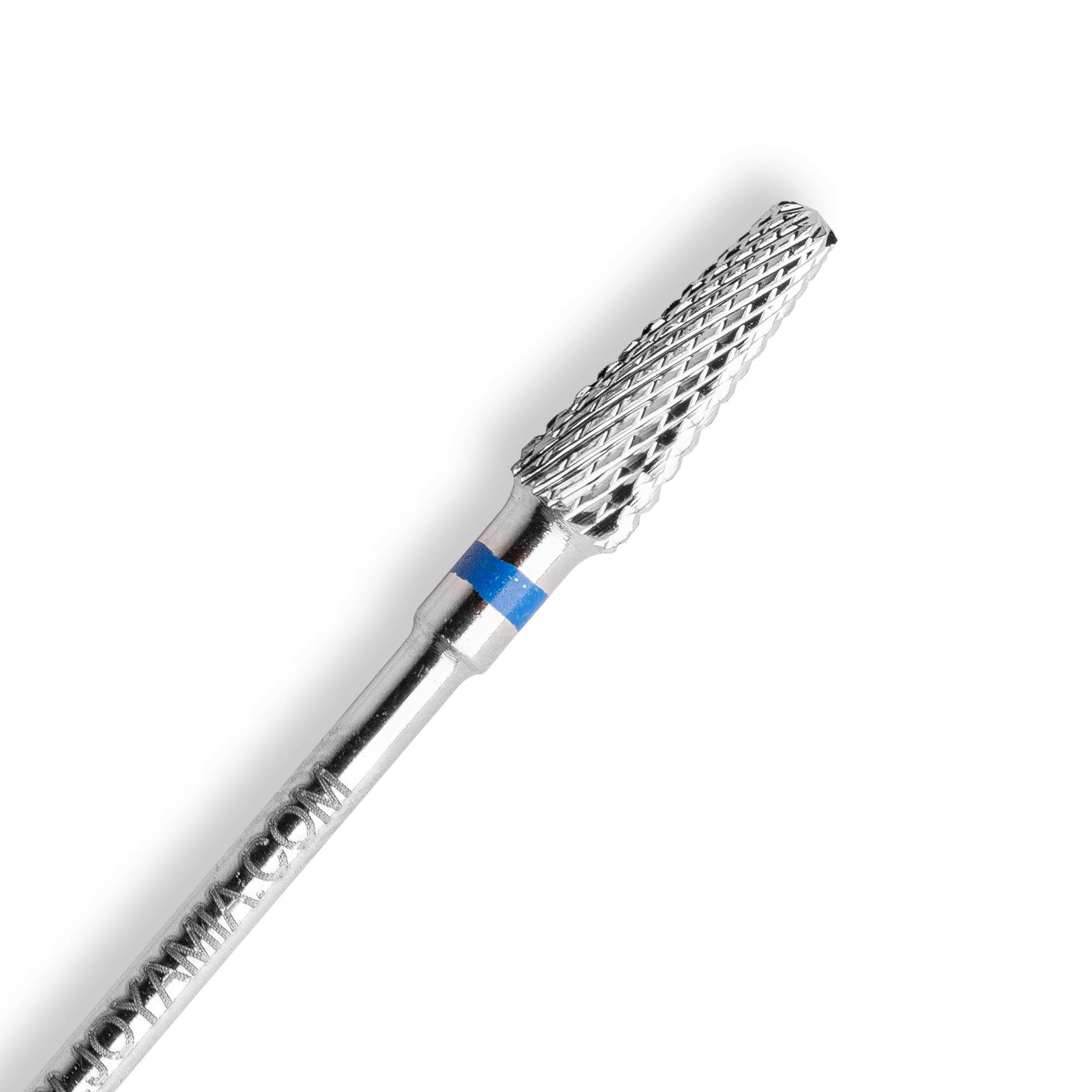 JOYA MIA 100% Carbide Nail Drill Bits Long Lasting Rust Free Salon Quality (C2 Family, Medium(Blue))