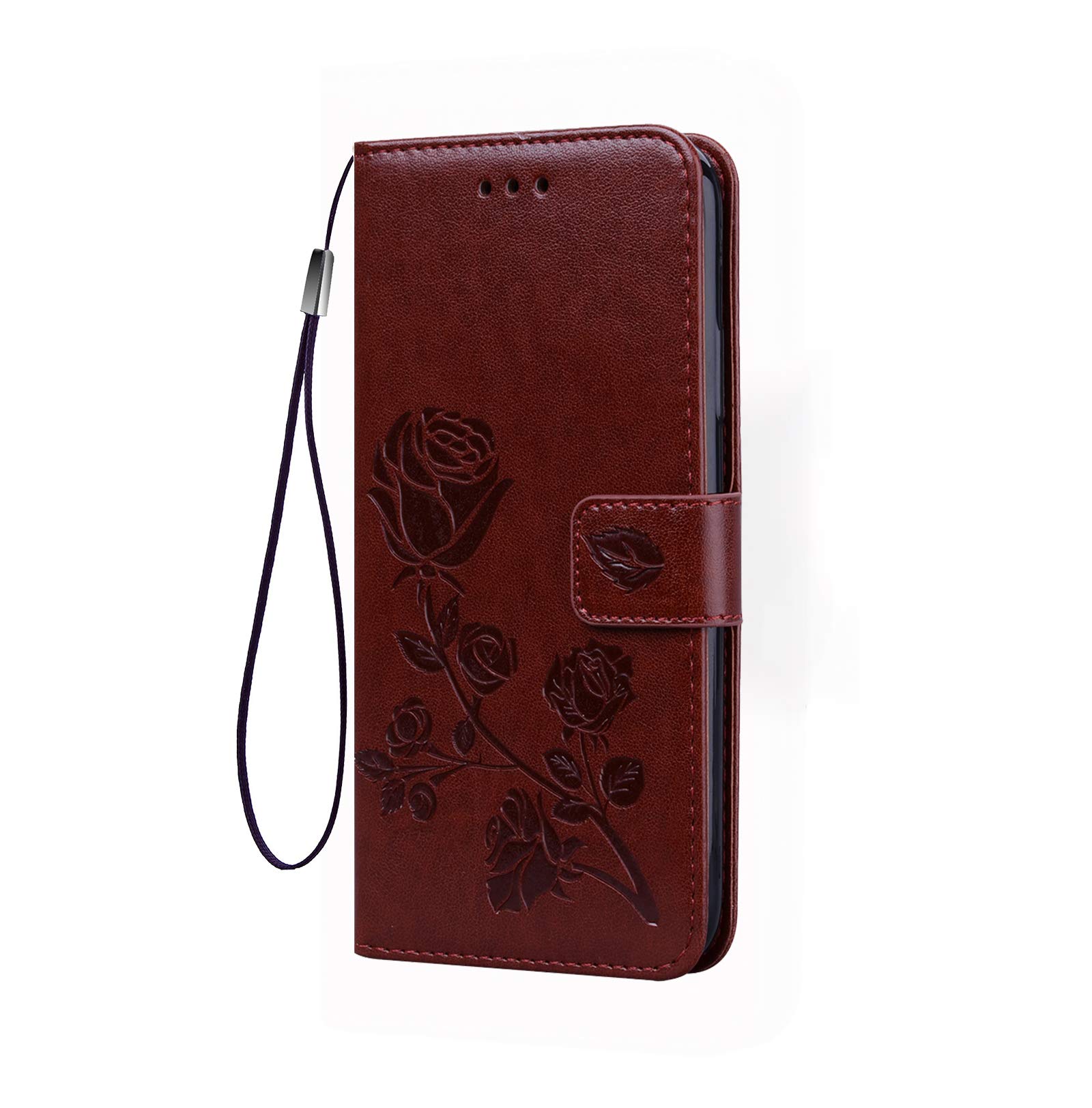 GOKEN Cover per Vivo X90 PRO, Custodia Flip PU Pelle TPU Portafoglio Custodie con Stand & Carte Slot & Disegni Rilievo, Chiusura Magnetica Telefono Case, Blu
