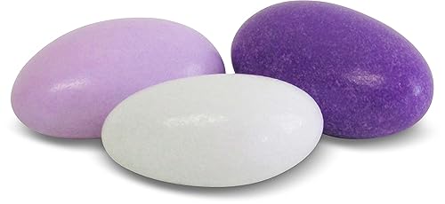 Miniatura 4 de It's Delish, recipiente jumbo de 3.5 libras de almendras color lavanda morado y blanco  Día de San Valentín Día de la Madre, regalos de fiesta a