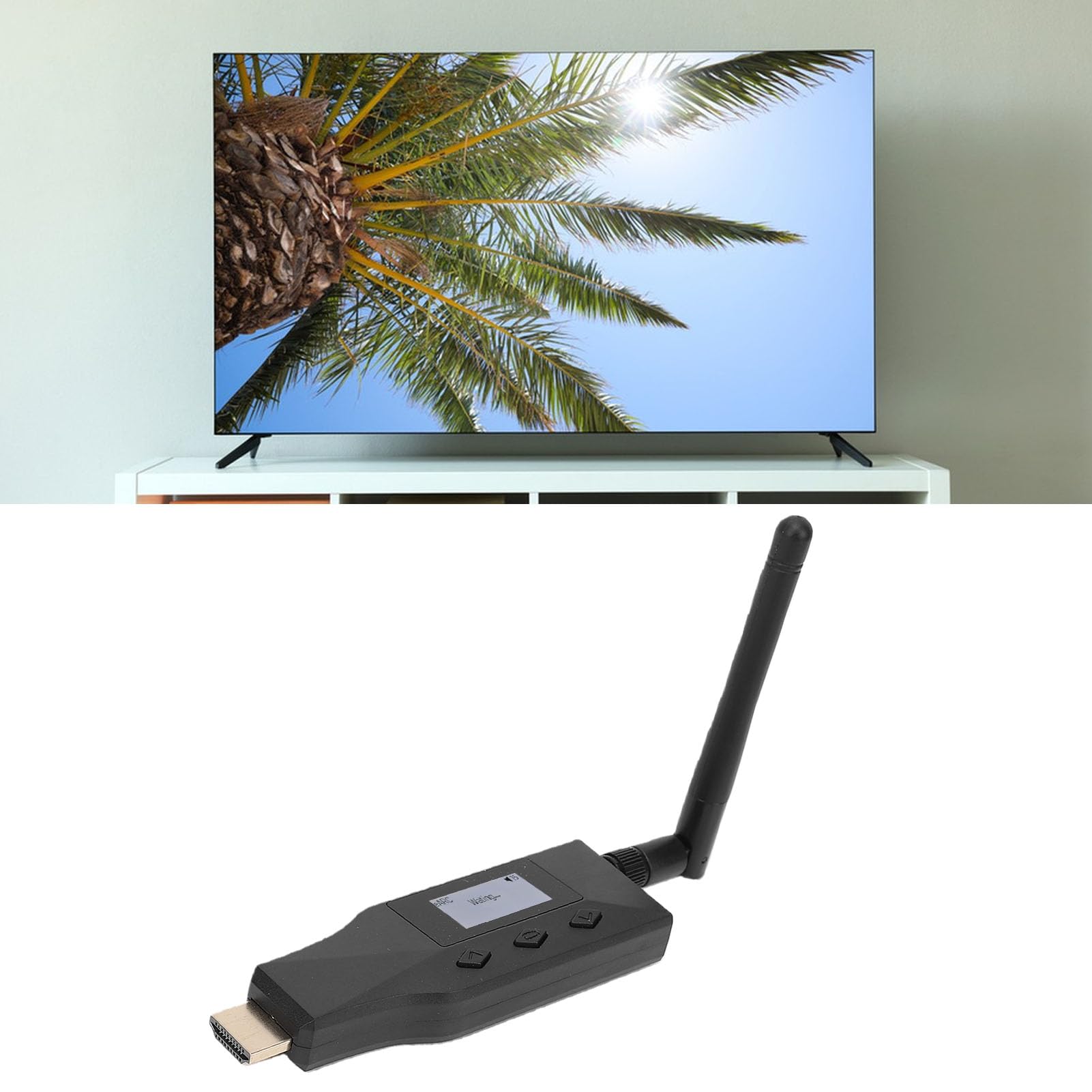 LICAEVEY Transmisor EARC ARC a Bluetooth, Adaptador de Audio AptX de Baja Latencia 24 bits 48KHz con Control de Volumen CEC para 2 Altavoces de Auriculares