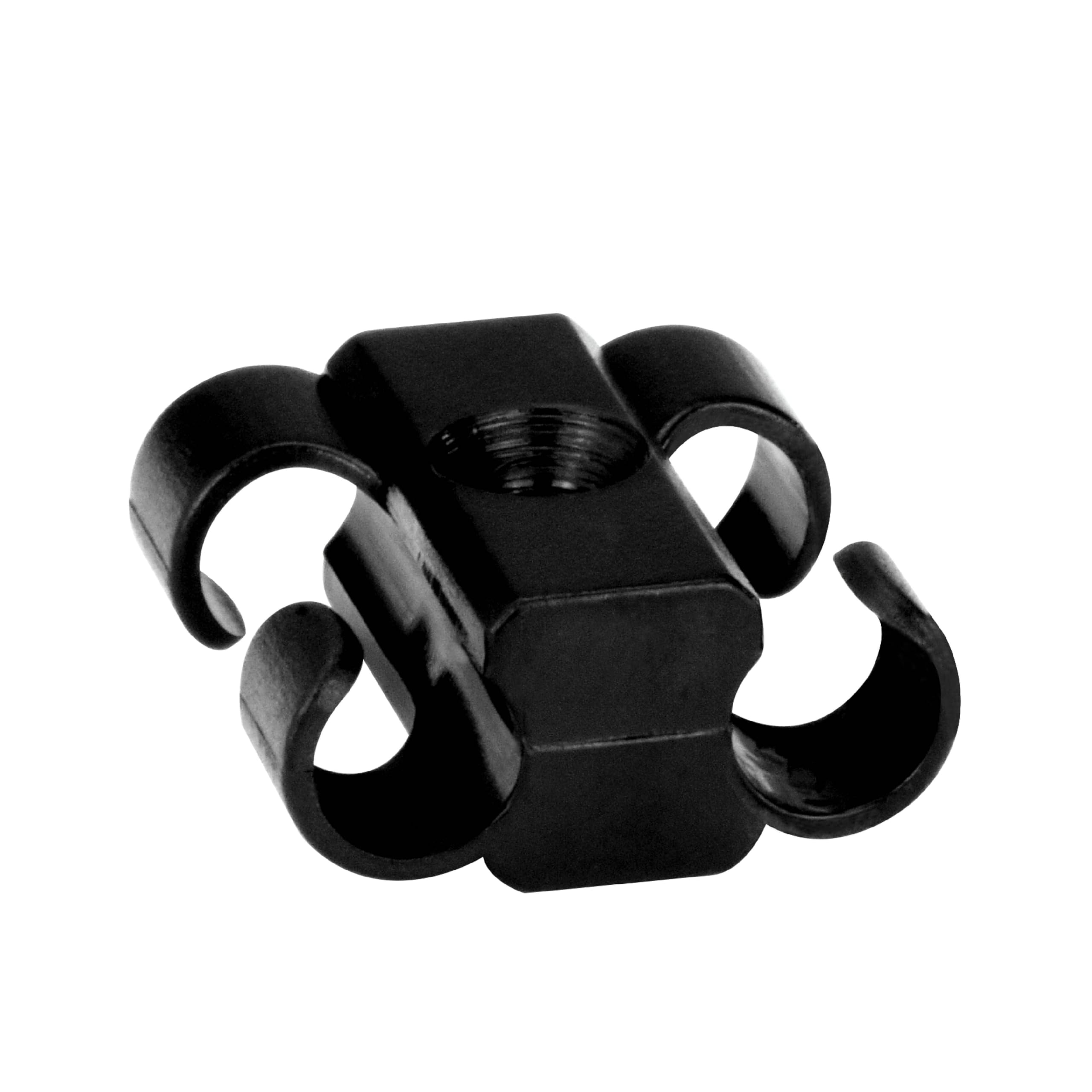 CCD8-4 Dual Cable Clip Clamp Fastening Wire Management 4 Pack (Dual 8 Gauge)
