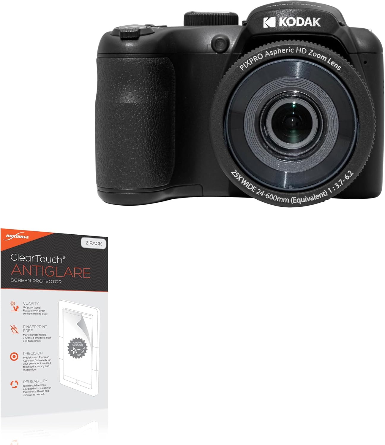 BoxWave Screen Protector Compatible with Kodak PIXPRO...