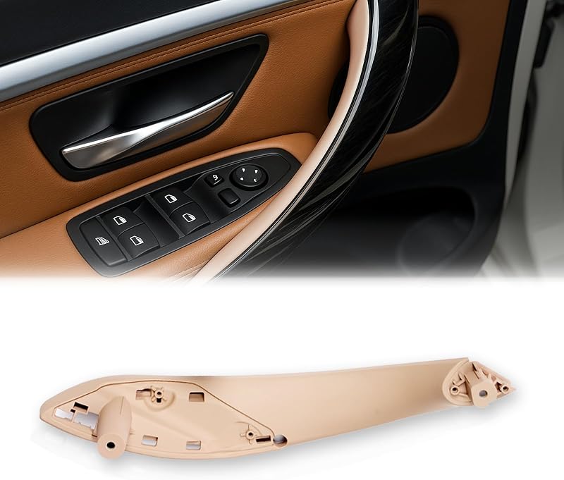 Maçaneta interna da porta iCarPro para BMW F30 F32, bege, passageiro direito – 1 unidade